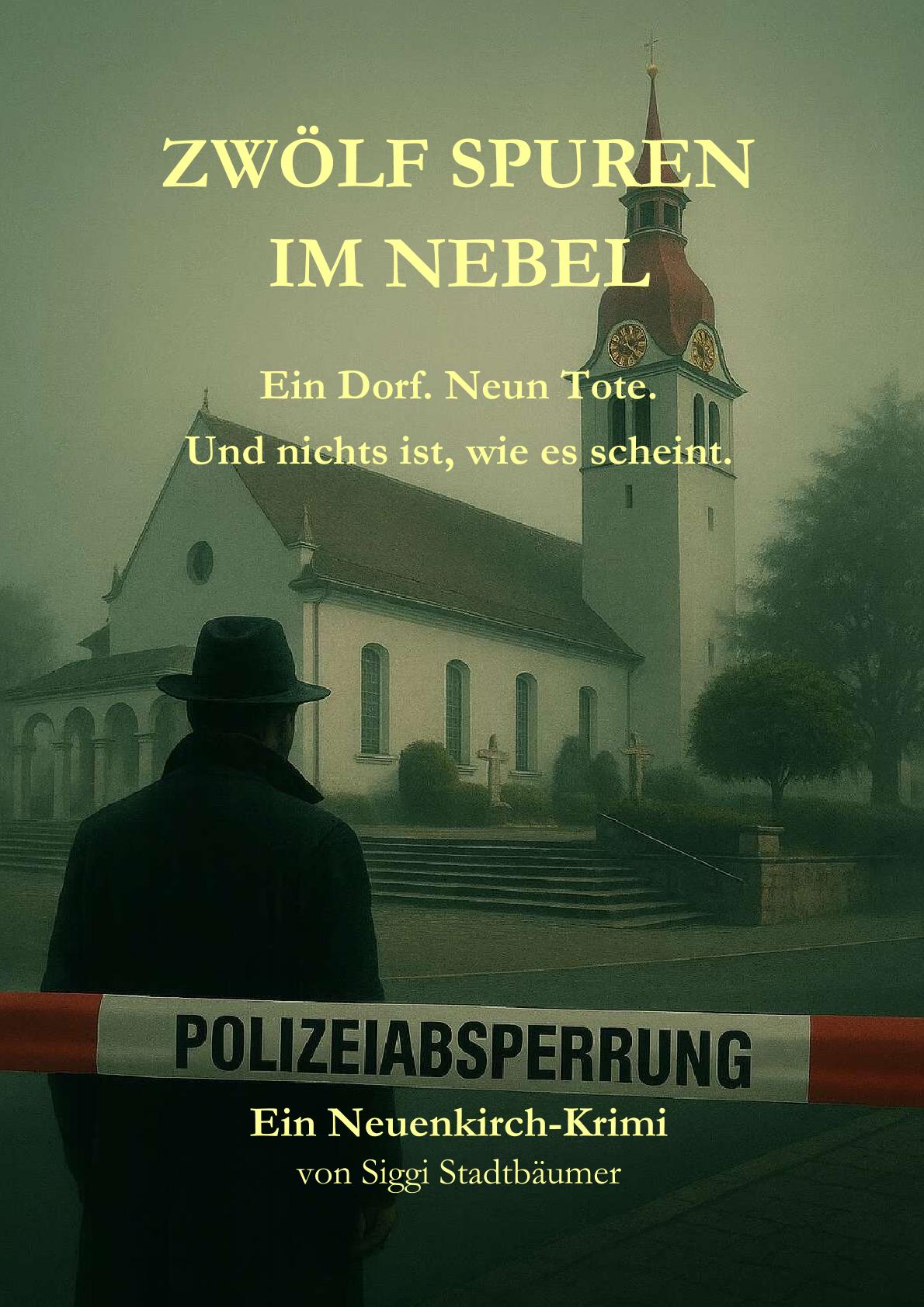 Zwölf Spuren im Nebel Front